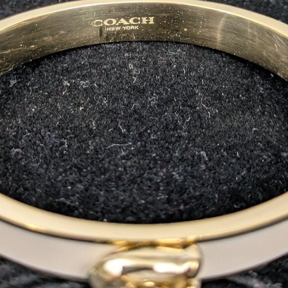 Coach Bracelet - Gold C (NWT) - Picture 2 of 7